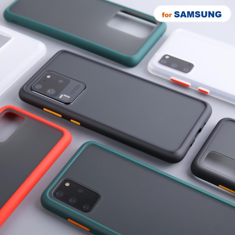 Ốp Lưng Samsung Galaxy S20 Ultra Viền Màu Lưng Mờ Hiệu Likgus mặt lưng mờ gam màu nhu thanh lịch hạn chế trầy xước và chống va đập hiệu quả